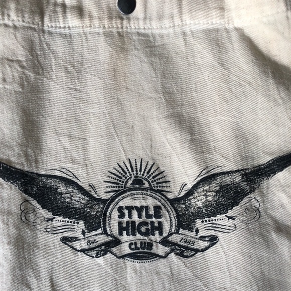 Ted Baker canvas reusable shopping bag - Picture 4 of 4